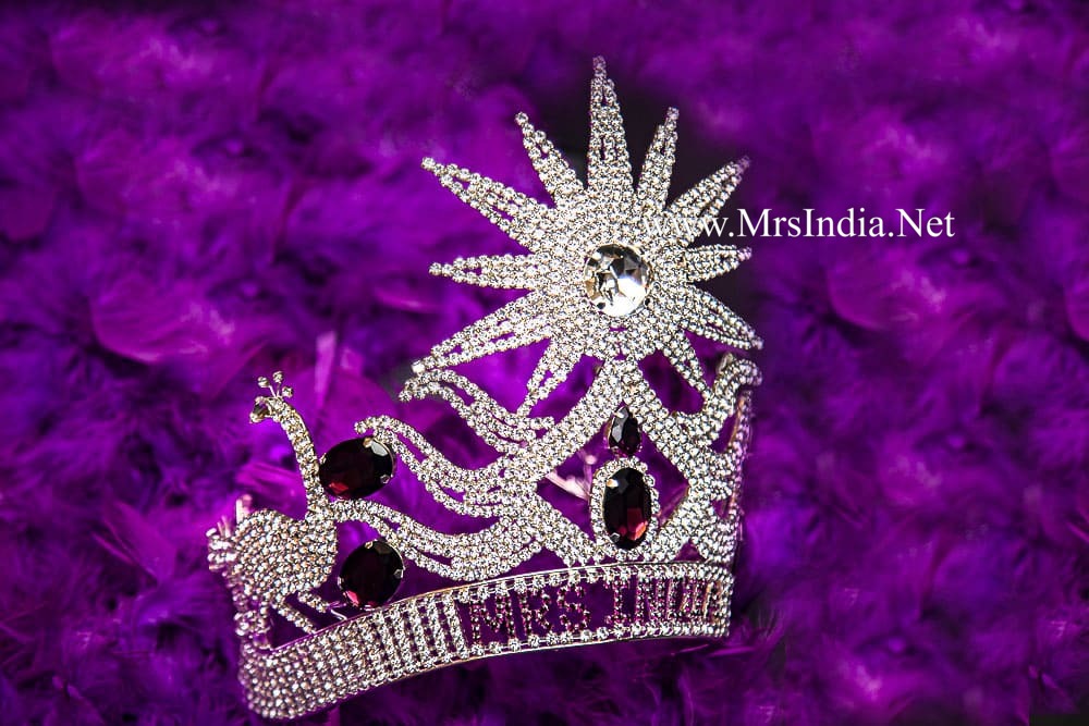 Mrs India crown representing beauty, strength and woman empowerment